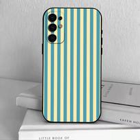 M-Multicolor Stripes  Phone Case For Samsung S25,S24,S21,S22,S23,S30,Ultra,S20,Plus,Fe,Lite,Note,10,Black Cover Samsung S24ULTRA blue