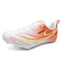 Men'S Tracking Shoes Adults Track Spikes Running Shoes Professional Track And Field Spikes Shoes Boys Lacing Athletic  New 38