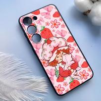 Cartoon S-Strawberry Shortcake Phone Case For Samsung S26 S25 Ultra S24 S23 S22 S21 S20 Plus Fe Galaxy A54 Silicone Cover Samsung S22 Plus white