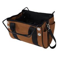 Ladder Tool Holder Giant Ladder Pouch Portable Foldable Cargo Elastic Storage Bag Oxford Cloth Heavy Duty Storage black