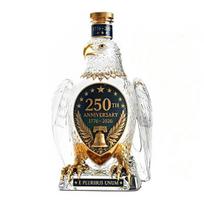 Erelio formos viskio grafinas, JAV 250-ojo jubiliejaus proginis butelis su kamščiu, 1776-2026 paveldas Edition patriotiškas butelis, Unikali dovana black
