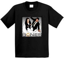 Bones Tv Show Unisex T-Shirt L įvairiaspalvis