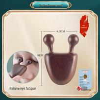 Universal Slimming Gua Sha Massager: Body & Legs Wooden Brush with Therapy Comb and Soft Cushion white