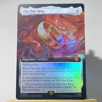 LTR LTC FOIL3--001 Tcg proxy magiškos kortos Žiedas Naujos Epochos Aušra Priešo Šešėlis Orkių Lankininkų rinkimasis brown