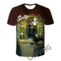 Naujos Mados Moteriški/Vyriški 3D Spausdinti Savatage Roko Laisvalaikio Marškinėliai Hip Hop Marškinėliai Harajuku Stiliaus Viršutiniai Drabužiai Dydis : S-7XL 7XL black