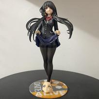 Tokisaki Kurumi School Uniform Action Figure Manga Figurine 22.5cm GK Statue Doll Model Ornament Anime Peripheral Toys Gift