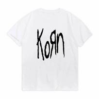 Korn Muzikos Koncertas Roko Grupės Marškinėliai Unisex Vintažiniai Metaliniai Gotikiniai Marškinėliai Korn Pasaulinės Ekskursijos Trumpomis Rankovėmis Marškinėliai 4XL black