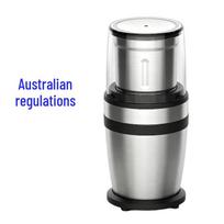 110V/220V Detachable Washable Wet & Dry Grinder for Coffee, Grains, & Cereals black