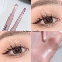 Sweet Mint Double-Ended Aegyo-sal Pencil: Pink Lower Eyelid Shadow & Smooth Highlighting for Beginners white