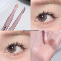 Sweet Mint Double-Ended Aegyo-sal Pencil: Pink Lower Eyelid Shadow & Smooth Highlighting for Beginners white