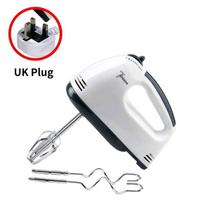 Viskas viename elektrinis kiaušinių plakiklis Mini šluotelė Automatinis virtuvės maišytuvas Idealiai tinka kepimui ir grietinėlės plakimui UK white
