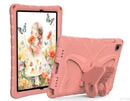 EVA Kids Case For RedMi Pad SE 8.7 Tablet Cover Redmi Pad SE 8 7 4G(8.7inch) 3D Butterfly Stand Holder Funda Capa RedMi Pad SE 8.7inch white