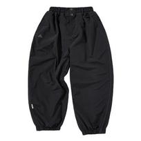 Unisex laisvalaikio žiemos slidinėjimo kelnės, neperšlampamos, vėjui atsparios, laisvalaikio krovininės kelnės, snieglenčių sportui 2XL juoda