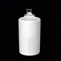 Compact Smart Air Purifier for Indoor Formaldehyde and Odor Removal Glacier White S white