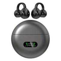 Xiaomi ausinukai su klipsu, atvirų ausų belaidžiai Bluetooth 6.0 ausinės su mikrofonu, 50 val. grojimo, ENC skambučio kokybė, IPX5 atsparumas vandeniui, sportiniai ausinukai juoda