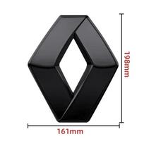 3D logotipo ženklelis Automobilio priekinės grotelės emblema Galinės bagažinės EJHGR6 Lipdukas Renault ZOE Austral Kardian Rafale Kangoo Arkana Clio Koleos Megane