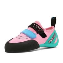 Kids Rock Climbing Training Shoes for Indoor Gym Wall Practice Bouldering Classes Outdoor Climbing Sports Footwear Sizes 30-39 39 pink