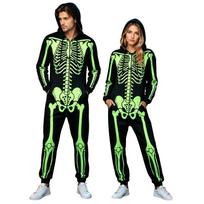 Unisex suaugusiųjų Helovino kombinezonas su gobtuvu vyrams ir moterims XXXL beige
