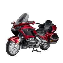 1/11 mastelio motociklas Honda Gold Wing GL800 2021 m. modelis Žaislai Lydinio liejinukas Garsas Šviesa Amortizacija Imitacija Motociklai Dovanos raudona