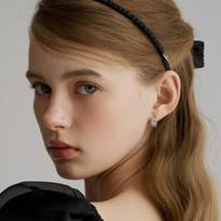 Jean Paul Clarisse Pebble Formica Hairband LFHB0773 black brown