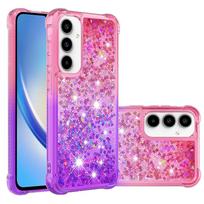 Blizgantis Dvigalvis Smėlio Maišas Oro Pagalvės Telefono Dėklas Samsung Galaxy A57 A37 A27 A17 A07 A56 A36 A26 A16 A06 A55 A35 A25 A15 A05 Smūgiams Atsparus Dangtelis Galaxy A22 5G