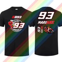 Šaunus Raudonos Skruzdėlės Marquez Logotipo Marškinėliai Vyriški ir Moteriški Marquez Motociklų Lenktynių Žaidimas 93 100% Medvilnės Drabužiai Viršus S-3XL XL black