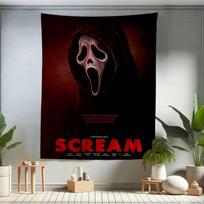 Classic Horror Thriller Movie S-ScreaM Colorful Tapestry Wall Hanging Bohemian Wall Tapestries Mandala Wall Hanging Sheets 60x110 cm