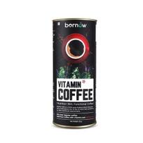 Bornow Vitamin Coffee™ | Nutrition 360, 100% Pure Arabica | Infused With 13 Vitamins & Panax Ginseng Extract | Premium Instant Wellness Coffee, 50 Gms black