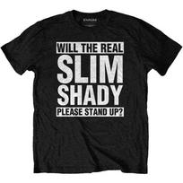 Eminem The Real Slim Shady T Shirt Black M juoda