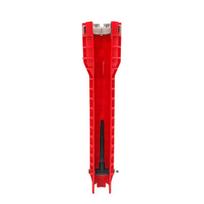 Sink Wrench, Faucet, Plumbing Installation, Angle Valve, Repair, Disassembly, Kitchen and Bathroom, Repair Tools, Socket Wrench 8-in-1 wrench # C14 k3 # red