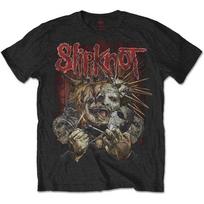 Oficialus Slipknot marškinėlis Suplėšytas Vyriškas Juodas Klasikinio Roko Metalo Marškinėlis Prekės Naujas S gray