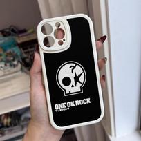 Japan Band ONE OK ROCK Phone Case For Iphone 17 16 15 14 12 13 Pro Max 11 Mini Air Xs Puls Lambskin Silicone Cover iPhone 15 black