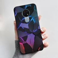 Dėklas Nokia 7.2/Nokia 6.2 Dėklas Estetiškas Prabangus Mielas Šaunus Berniukams Mergaitėms Minkštas silikonas Juodas Matinis Apsauginis Telefono Dangtelis Korpusas Nokia 7.2