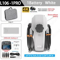 L106-1PRO GPS Professional Drone With 4K HD Camera Screen Remote 5G WIFI 3KM EIS Obstacle Avoidance FPV Brushless Quadcopter
