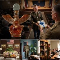 Whiskey Decanter Eagle Shaped Whiskey Dispenser Animal Statue Commemorative Wine Bottle For Men Women Collectible Cabinet Home CN brown