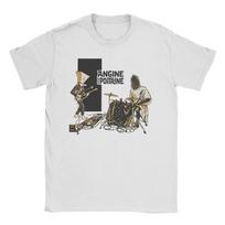 Angina Krūtinėje Metalinis Roko Grupės Marškinėliai Unisex Dėl Unisex Medvilniniai Hipsterių Marškinėliai Apvalia Kaklo Trumpomis Rankovėmis Drabužiai 4XL 5XL 6XL 2XL black