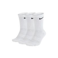 Nike Everyday Cushion Crew Knee High Socks Unisex Combo Set White SX7664-100 L white