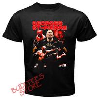 Georges StPierre MMA UFC Fighter T-shirt M black