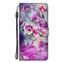 A52 telefono dėklas, skirtas Samsung Galaxy A52 4G A 52 A52S 5G SM-A528B A525F A526B, odiniai dėklai, magnetinis atverčiamas stovas, mielas piniginės dangtelis Pc + tpu&Galaxy A52 5G