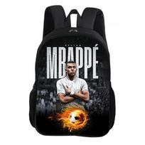 M-Mbappe mokyklinė kuprinė Futbolo žvaigždės kuprinė Vaikų kuprinė ant nugaros Madinga mokyklinė kuprinė Futbolo sporto kuprinė Vaikų dovana