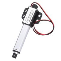 Linijinė pavara 50 mm 12 V nuolatinės srovės mažo triukšmo vidinis ribinis jungiklis Mini elektrinė linijinė pavara automobilių pramonei 30 mm/s-20N