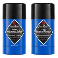 Jack Black Pete Boss Perspirant Deodorant 78g 2.75oz 2 pcs white