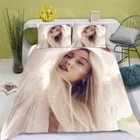 Singer Ariana Grande Duvet Cover Pillowcase Bedding Set Adult Girls Bedroom Decoration Girl Gift Single Twin King Size 135x200cm