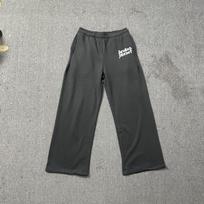 Broken Planet Oversized Hoodie Straight-leg Sweatpants Set - Foil Print Cotton Streetwear Men Women Small gray