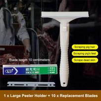 Pig Skin Fat Scraping Toolspecial Knife For Shaving Pig Hair, Shaving Wool,Shaving Pig Hooves Oil Removal Knife1Pc