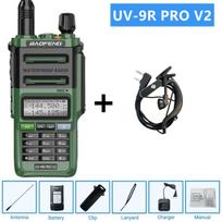 Baofeng UV 9R Pro V2 IP68 atsparus vandeniui radijo stotelė Trijų galių C tipo įkroviklis Dvipusis juostinis Ham CB radijas Dvipusis radijas UV 9R Plus EURO