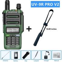 Baofeng UV 9R Pro V2 IP68 atsparus vandeniui radijo stotelė Trijų galių C tipo įkroviklis Dvipusis juostinis Ham CB radijas Dvipusis radijas UV 9R Plus EURO