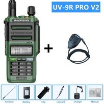 Baofeng UV 9R Pro V2 IP68 atsparus vandeniui radijo stotelė Trijų galių C tipo įkroviklis Dvipusis juostinis Ham CB radijas Dvipusis radijas UV 9R Plus EURO