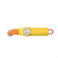Cardboard Creasing Tool Handheld Wheel Compact Scoring for Crafters, Hobbyists, T01-round Handle