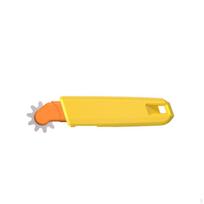Cardboard Creasing Tool Handheld Wheel Compact Scoring for Crafters, Hobbyists, T03-flat Handle